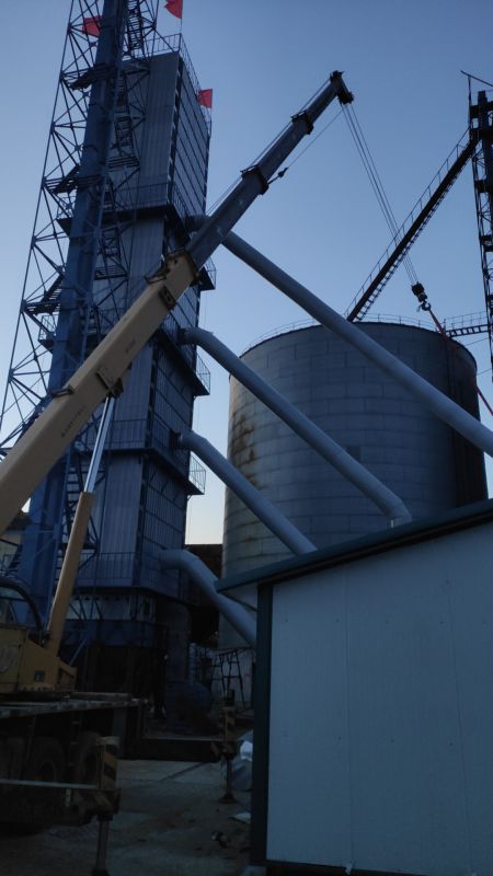 500吨wm真人烘干塔